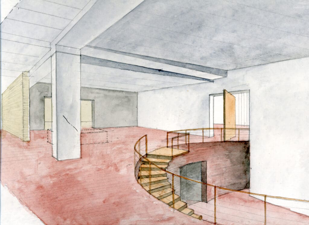 Interior Watercolor