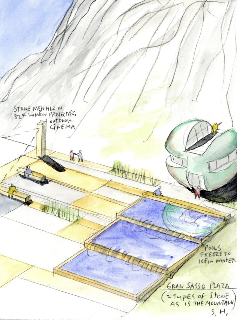 Undated 01_Gran Sasso_© Steven Holl