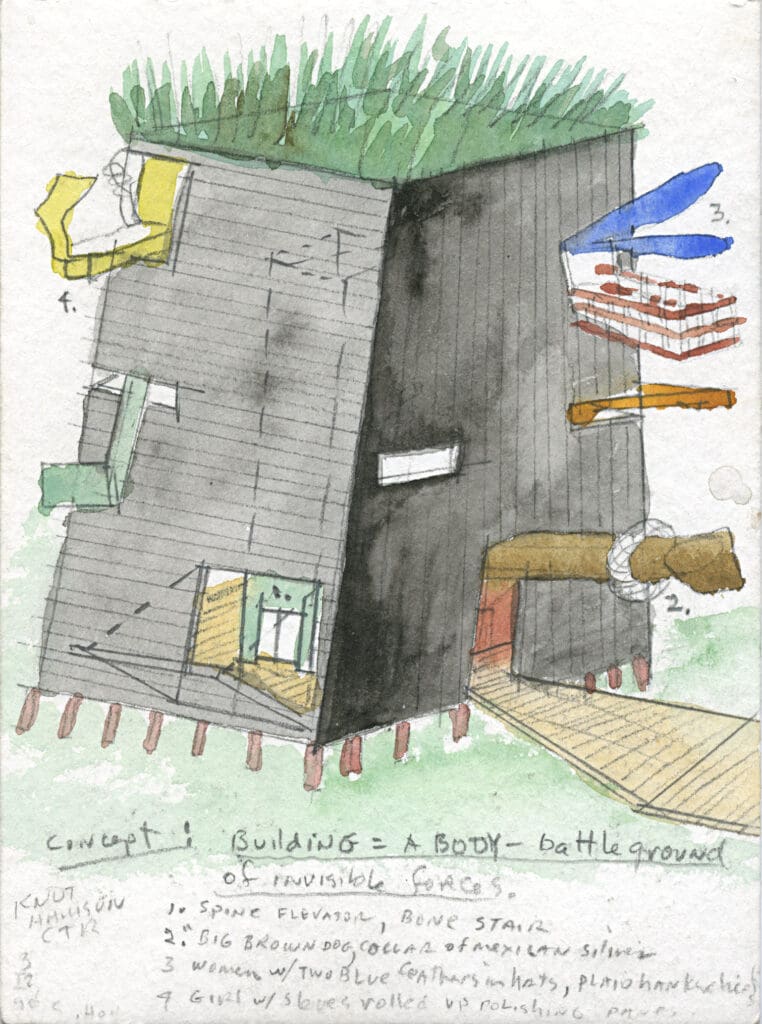 ©Knut Hamsun concept sketch exterior