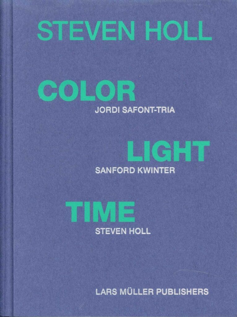 Steven Holl to deliver new lecture “Color, Light, and Time” at UPenn – November 6,  2024